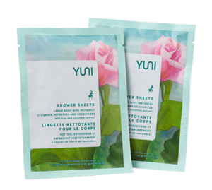 flexible packaging pouch sample yuni shower sheets