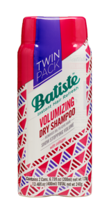 batiste dry shampoo with multi-pack promotional shrink sleeve. sustainable shrink sleeve printing and production