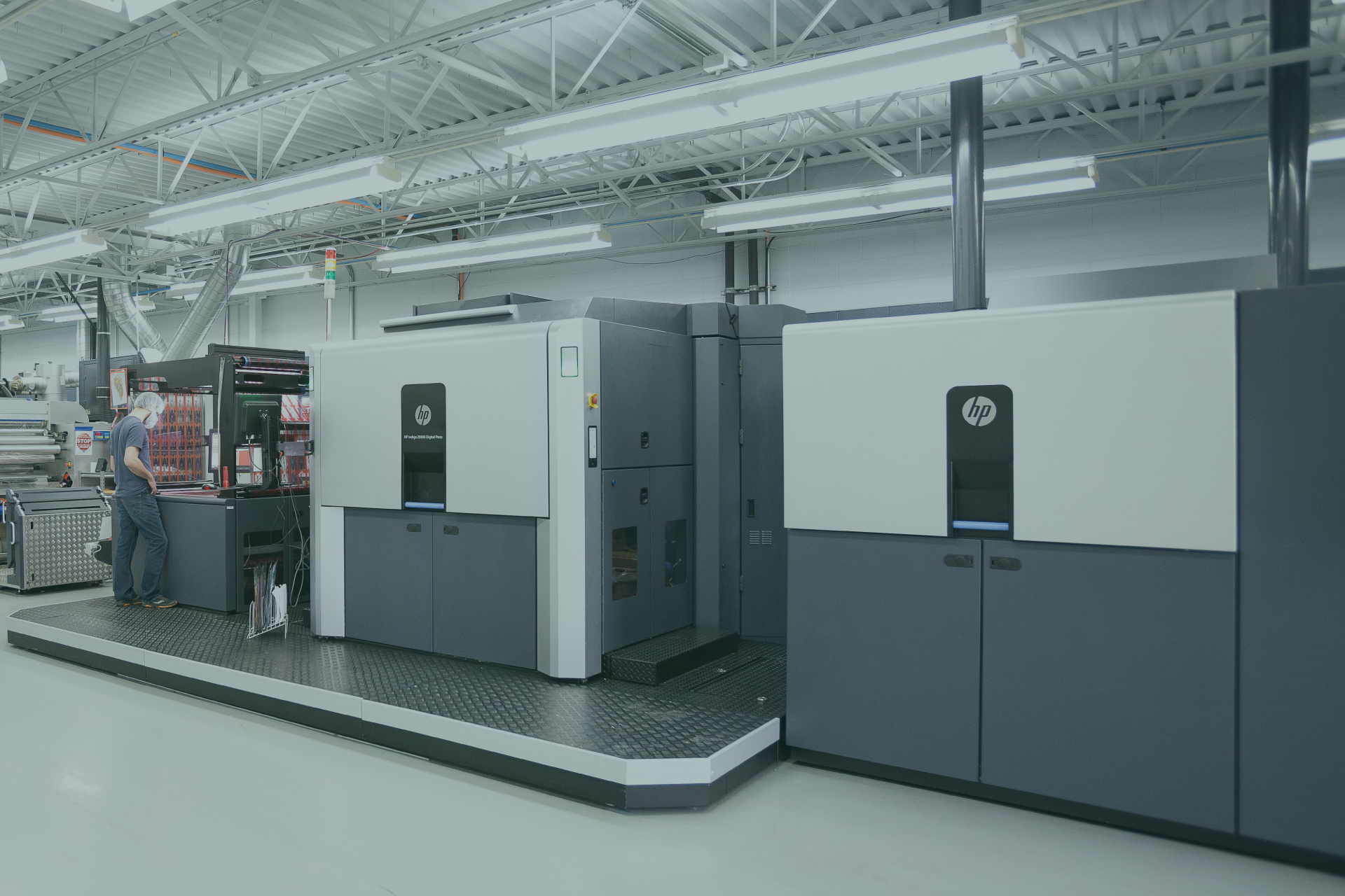 HP Indigo 20000 digital printing press